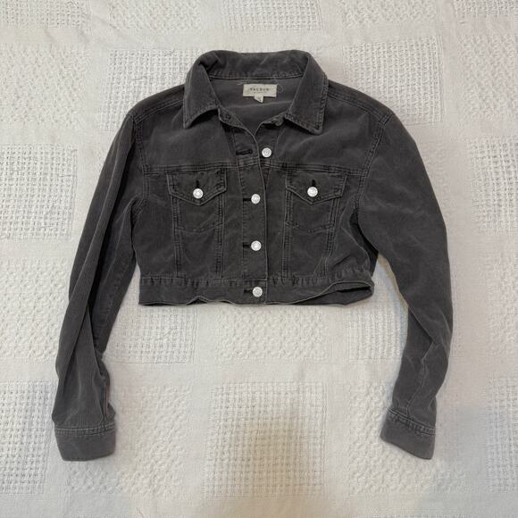 Pacsun XS S corduroy cropped trucker jacket coat C 2996 - Picture 10 of 11